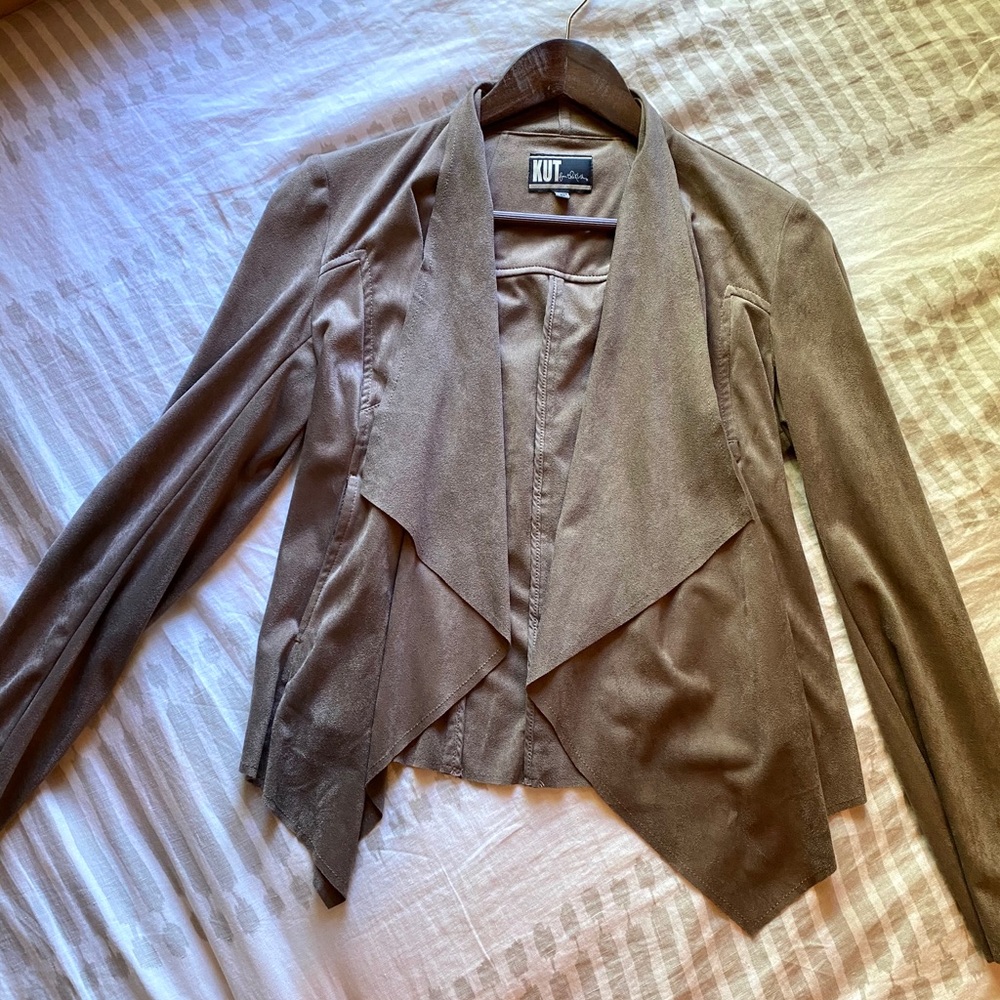 KUT Brown Suede Jacket